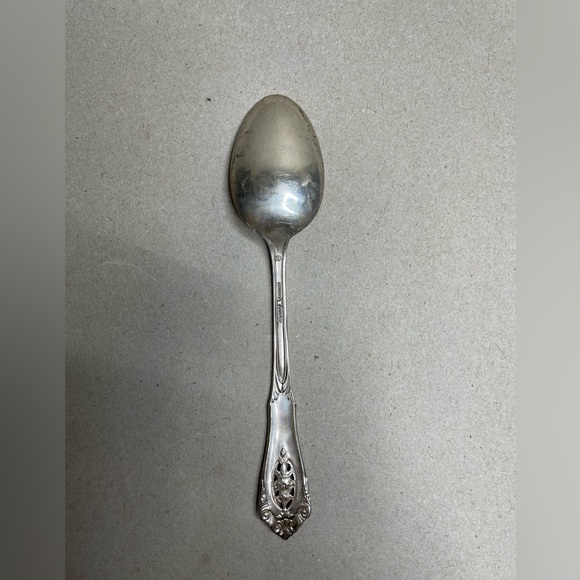 Rose Point Wallace Sterling 1934 4 Piece Dinner Setting No monogrammed - Picture 15 of 15